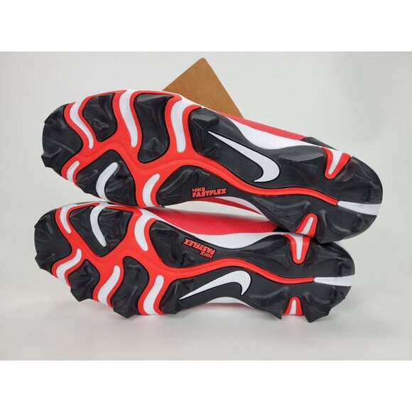 Nike Force Trout 9 Keystone Molded Baseball Cleats Mens 13 Red Black FB9728-600 - Picture 10 of 10